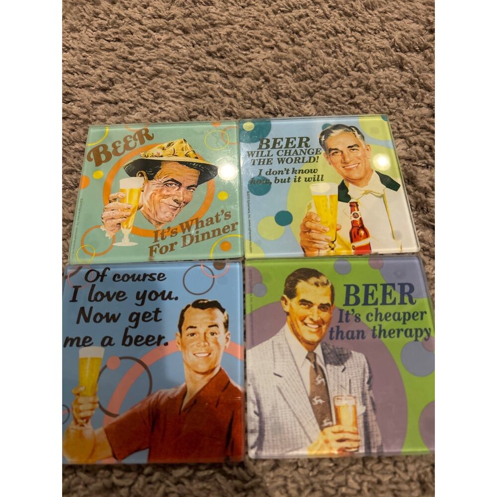 Ratro Beer Coasters